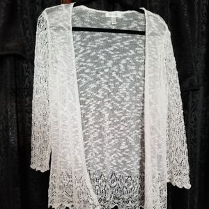 🖤 5 for $25 🖤 White Open Cardigan